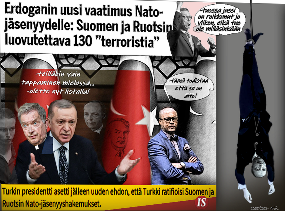 Erdogania painostettiin ja luvattiin jotain mitä ei saanut