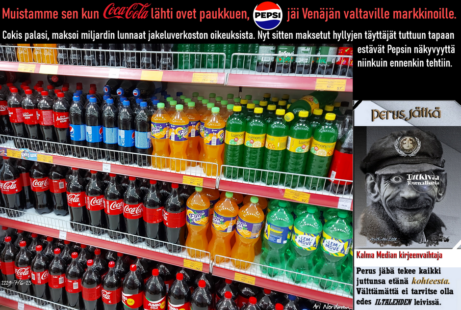 Coka Cola-Venäjällä-Pepsi Cola-venäjällä- sanksjoner-oli ja meni-Pietari