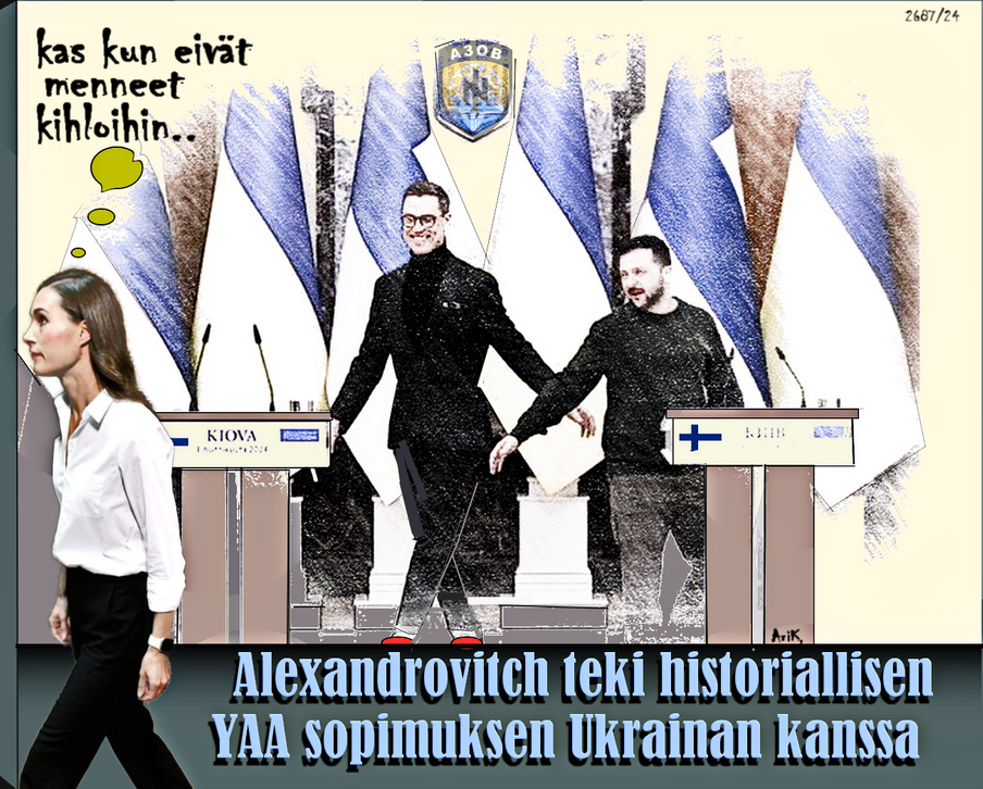 Suomi, Ukraina, Miljardien sopimus, Kuka antoi luvan, Kiova, Presidentti, Suuri vitsi