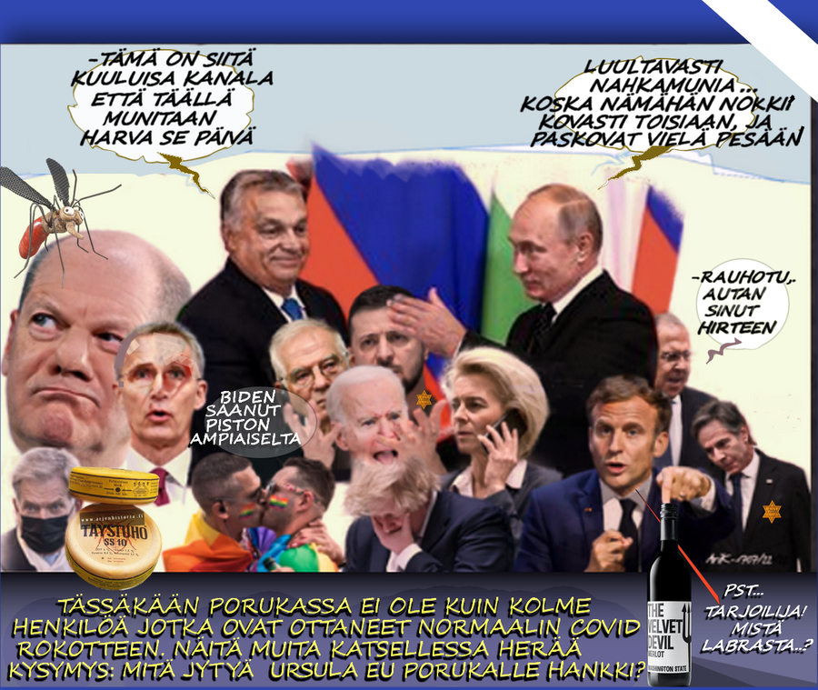 Merkkihenkilöitö-Putin-Orban-länsi pelkää ennenaikaista rauhaa