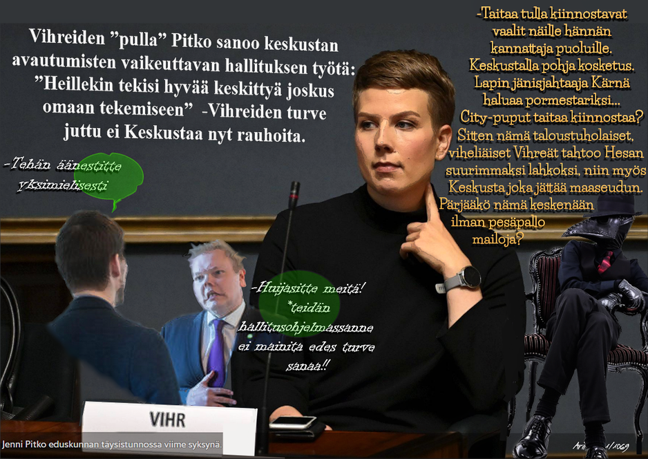 Kansanedustaja Pitko-huomisen sää-on mitä on-Keskusta nousussa