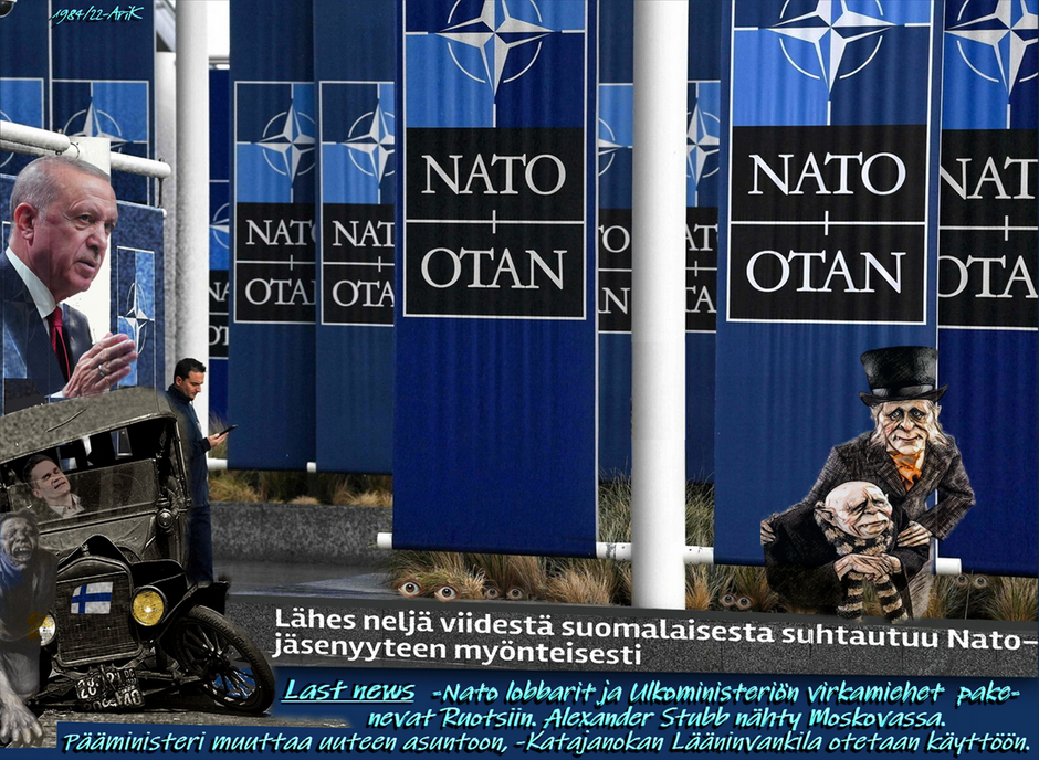 Valheen kautta Natoon